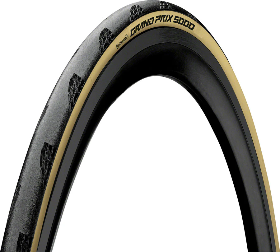 Continental Grand Prix 5000 - 700 x 25 - Black Cream - Tire