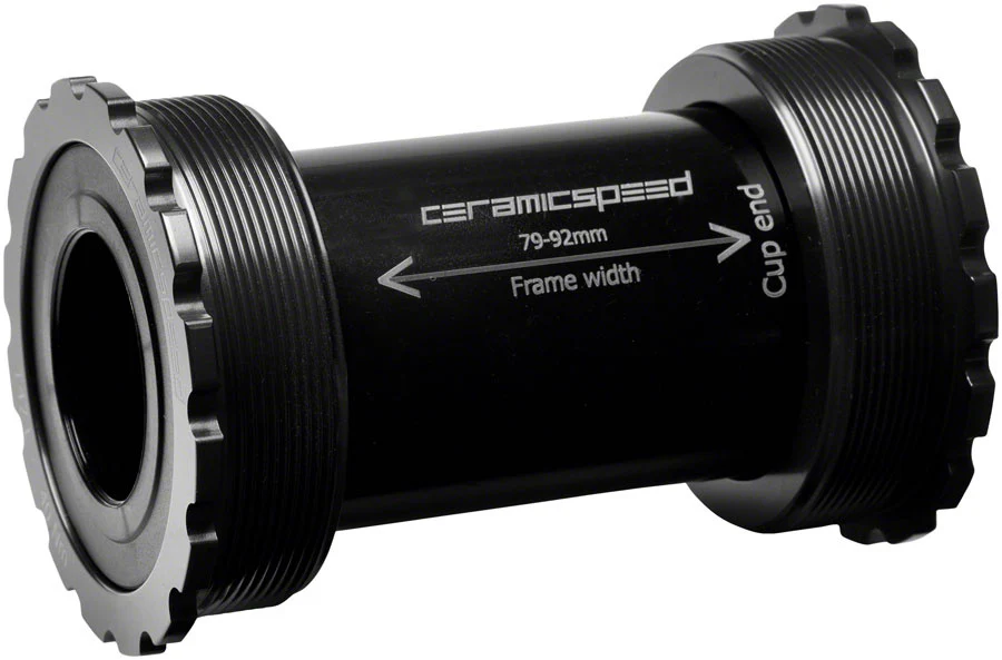 CeramicSpeed T47/86 Inboard SRAM DUB Black Coated