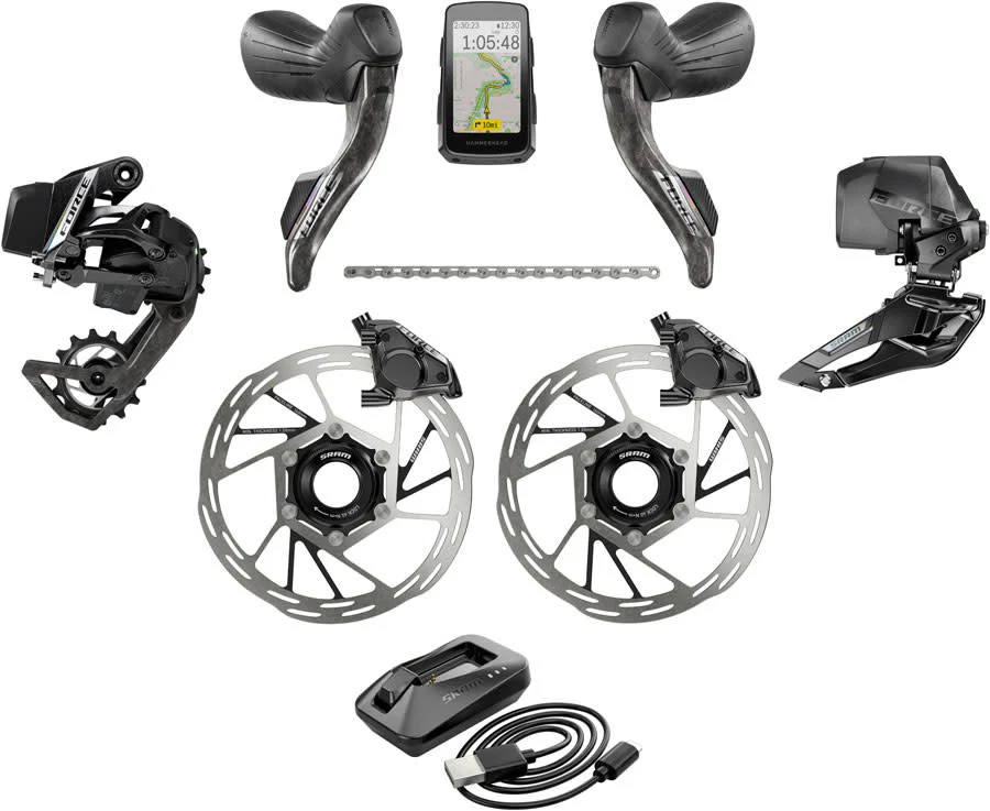 SRAM Force AXS E1 Groupset w/Hammerhead Karoo