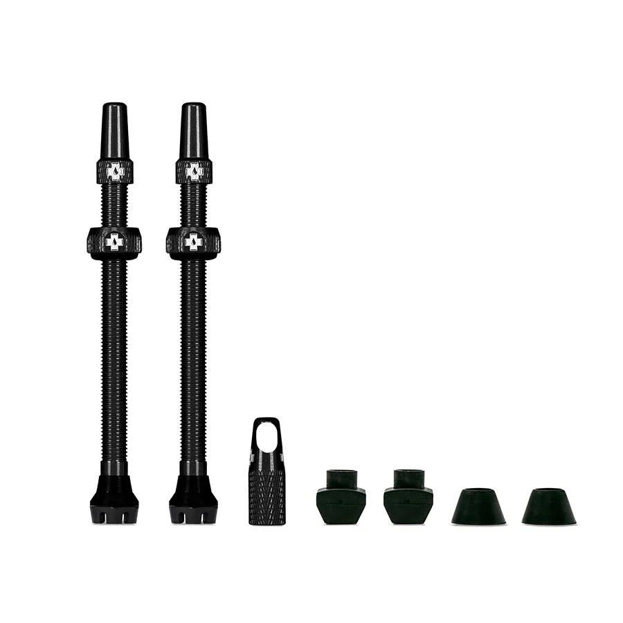 Muc-Off V2 Tubeless Valve Kit - Black 60mm Pair