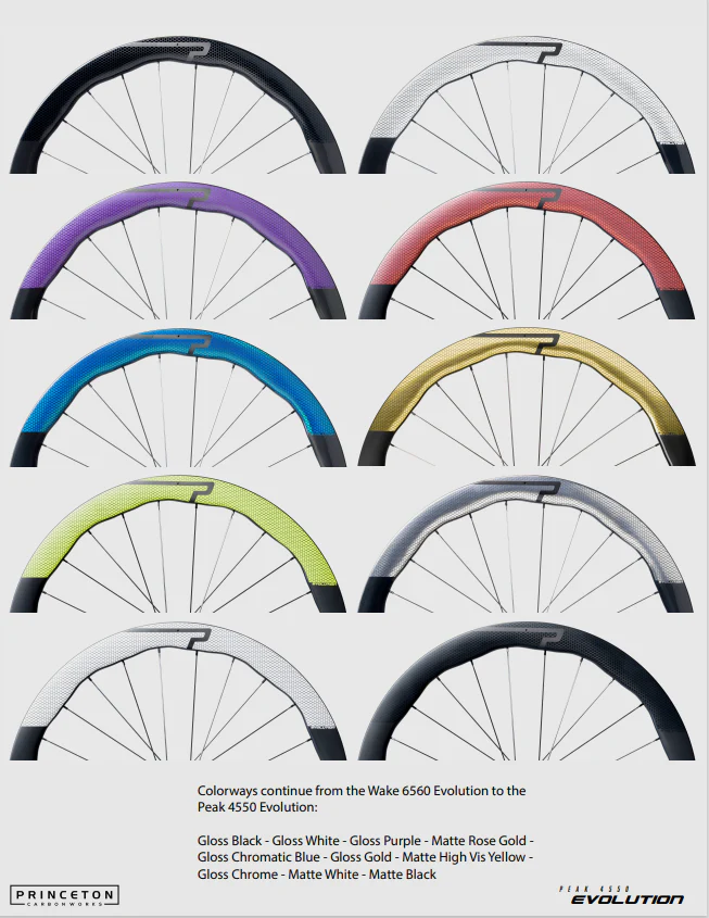 Princeton Carbonworks Peak 4550 Evolution Wheels - Image 11