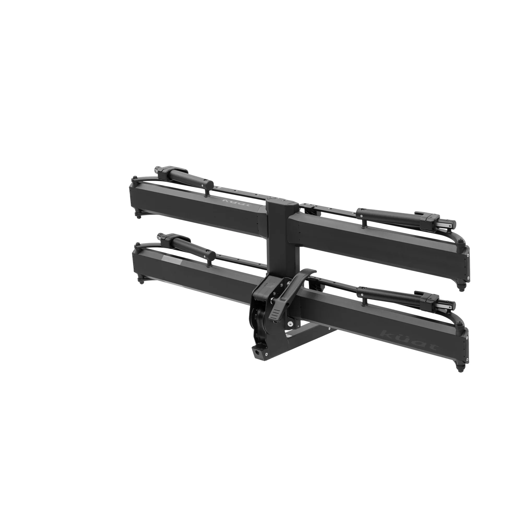 Kuat Piston Pro 2" - Dual Ratchet Platform Rack - 2 Bike - Sandy Black - Image 4