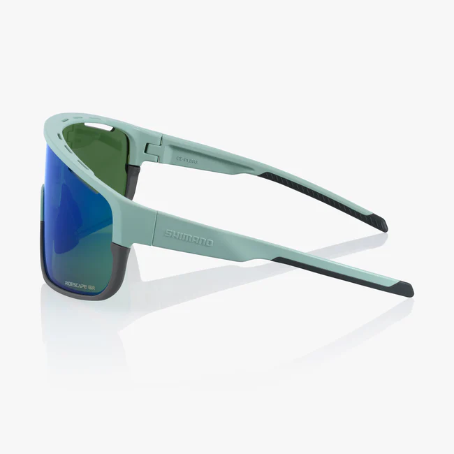 Shimano Pulsar RS - Sage Green Frame W/ Ridescape Gravel Lens and PC Clear Spare - Image 5