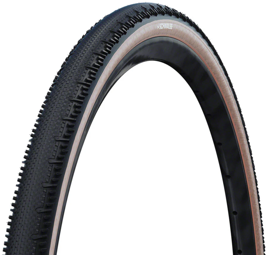 Schwalbe G-One RS Tire - 700 x 45 - Tubeless - Black/Transparent