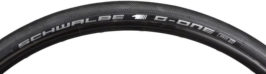 Schwalbe G-One Speed Tire 700 x 30 Tubeless Black Addix SpeedGrip Super Ground V-Guard - Image 2