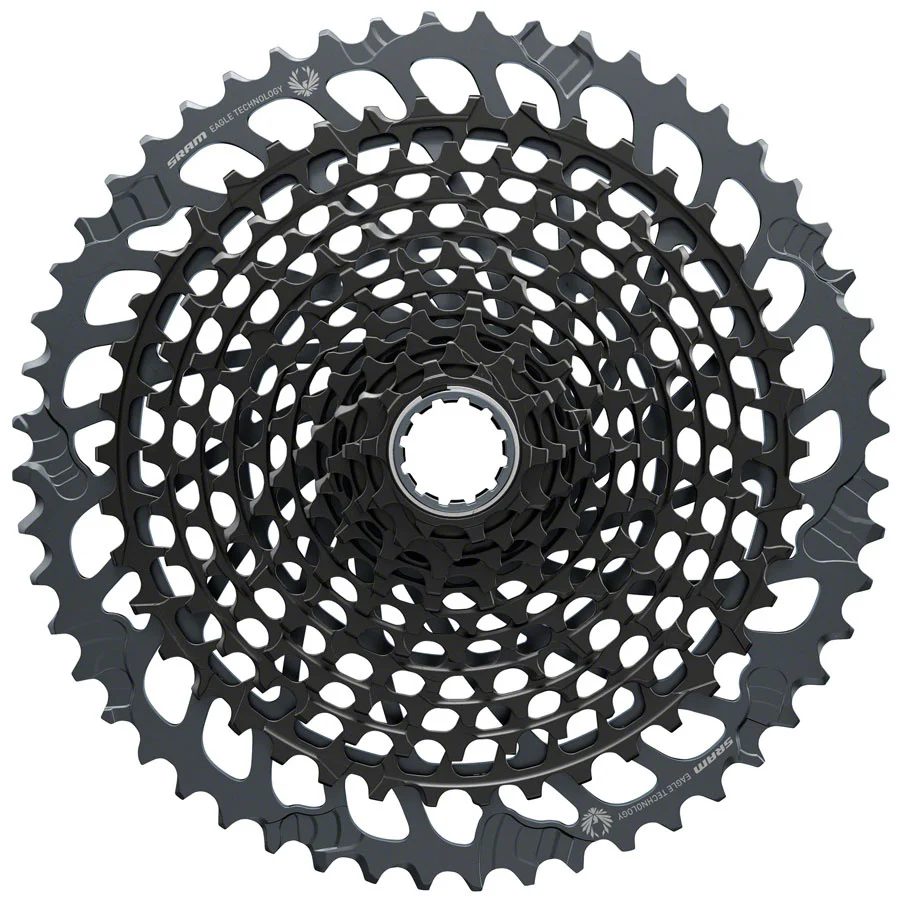 SRAM SRAM X01 Eagle XG-1295 Cassette - 12-Speed, 10-52t, Black, For XD Driver Body - Image 2