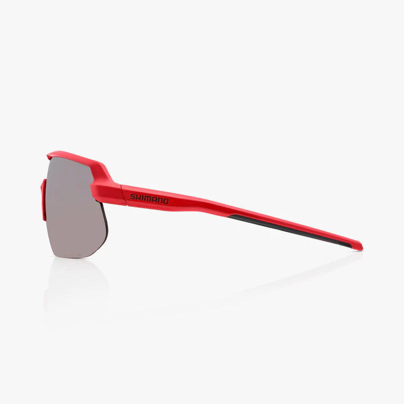 Shimano TWINSPARK 2 - DEEP RED FRAME - WITH RIDESCAPE HIGH CONTRAST LENS - Image 2